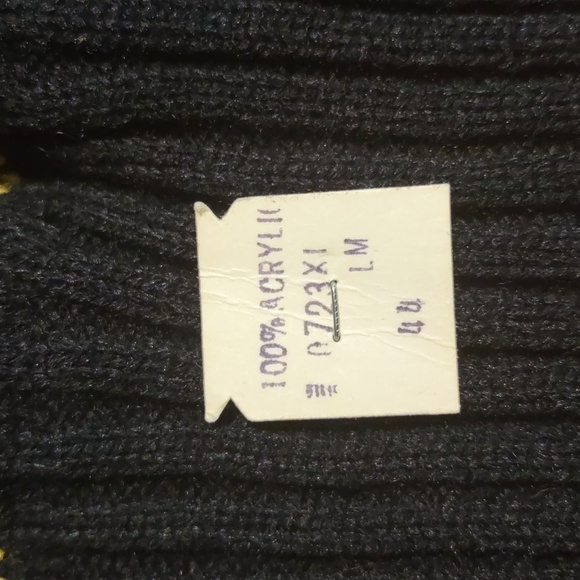Vintage nwt threadneedle street  made in USA acrylic sweater sz m - Picture 4 of 6